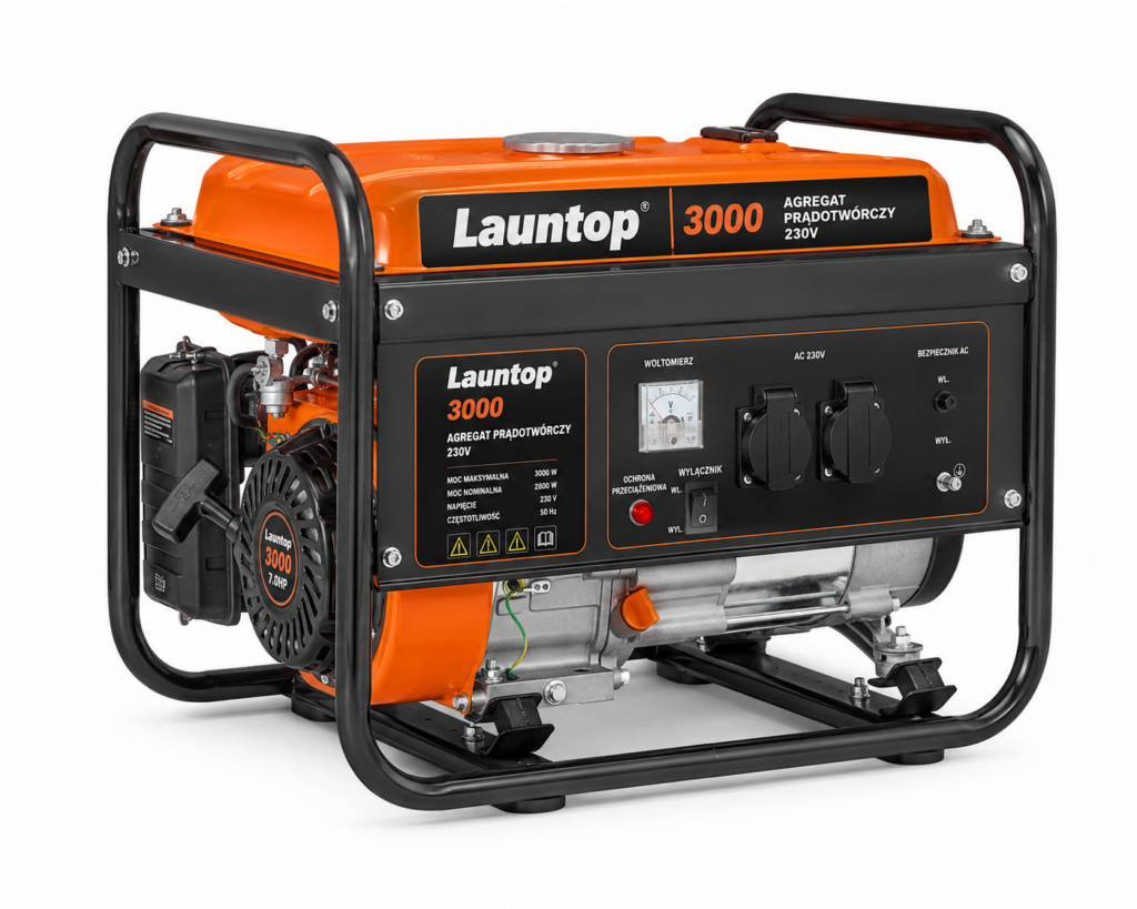 Agregat prądotwórczy 230V Launtop model 3000