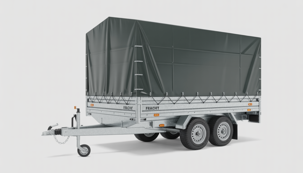 Przyczepka Fracht 750kg 2-osiowa z plandeką