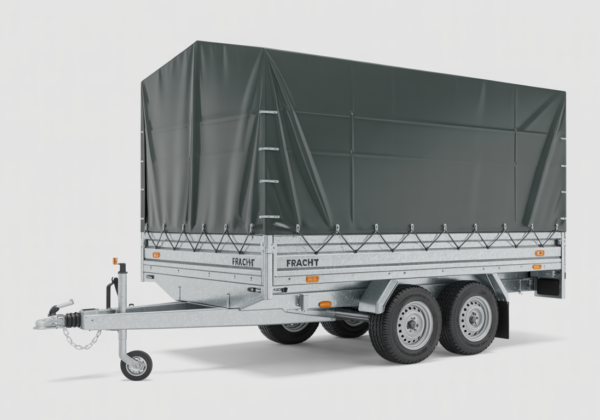 Przyczepka Fracht 750kg 2-osiowa z plandeką